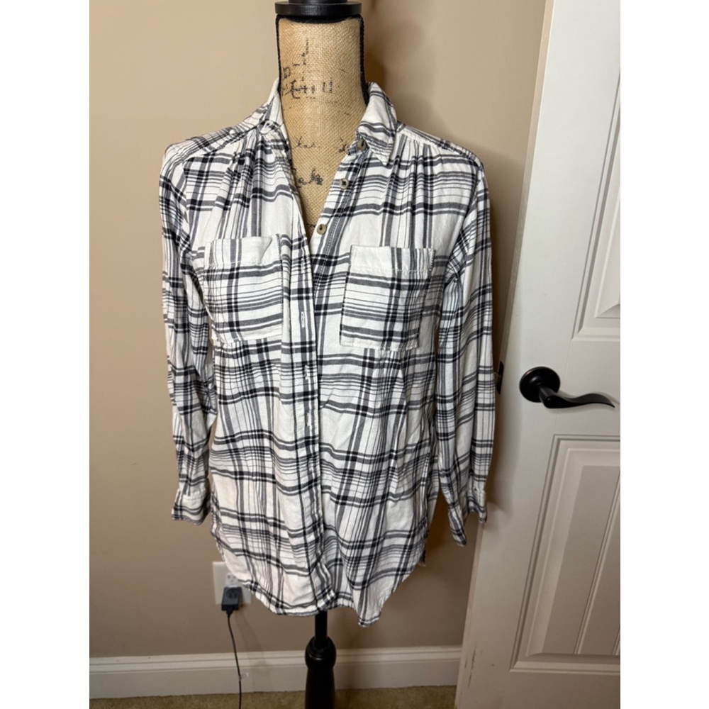 EUC Pilcro from Anthropologie Flannel - Picture 1 of 10